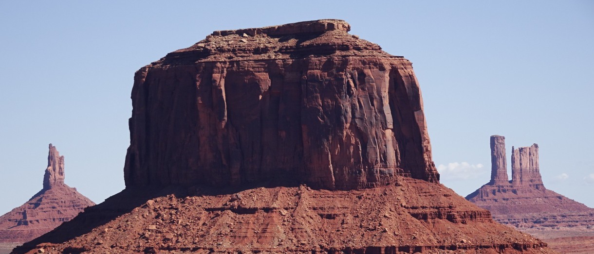 Banner image of Monument Valley promoting Southwest National Parks travel program