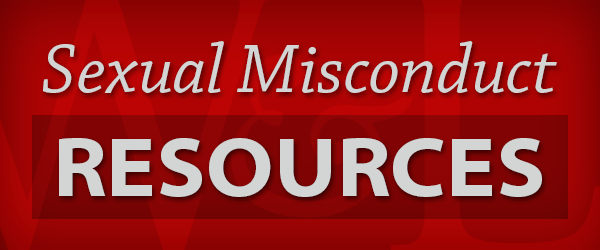 Sexual Misconduct Resources
