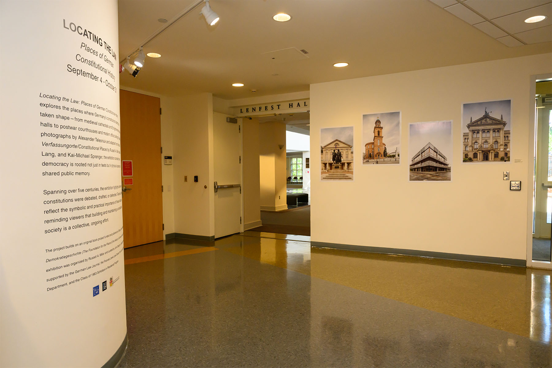 Locating the Law exhibition