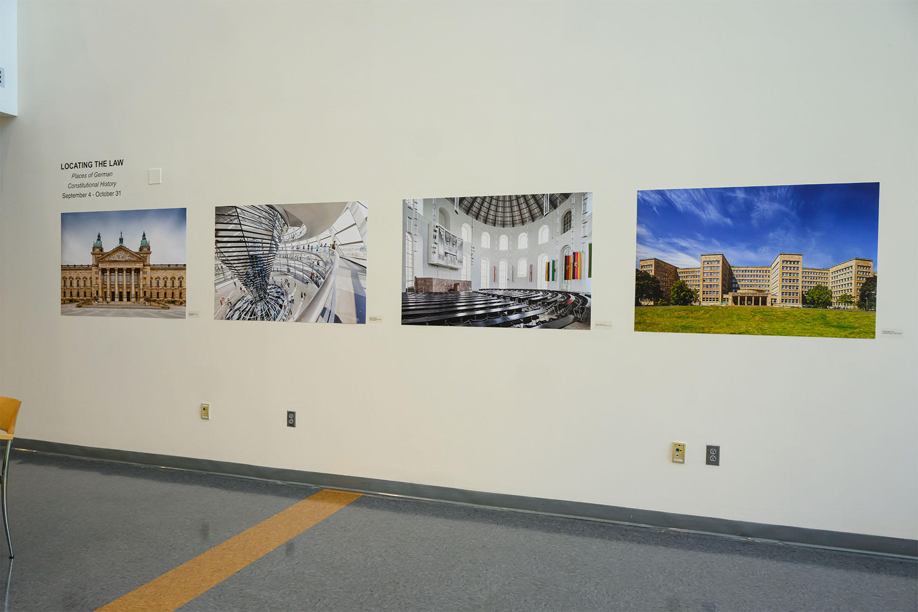 Locating the Law exhibition