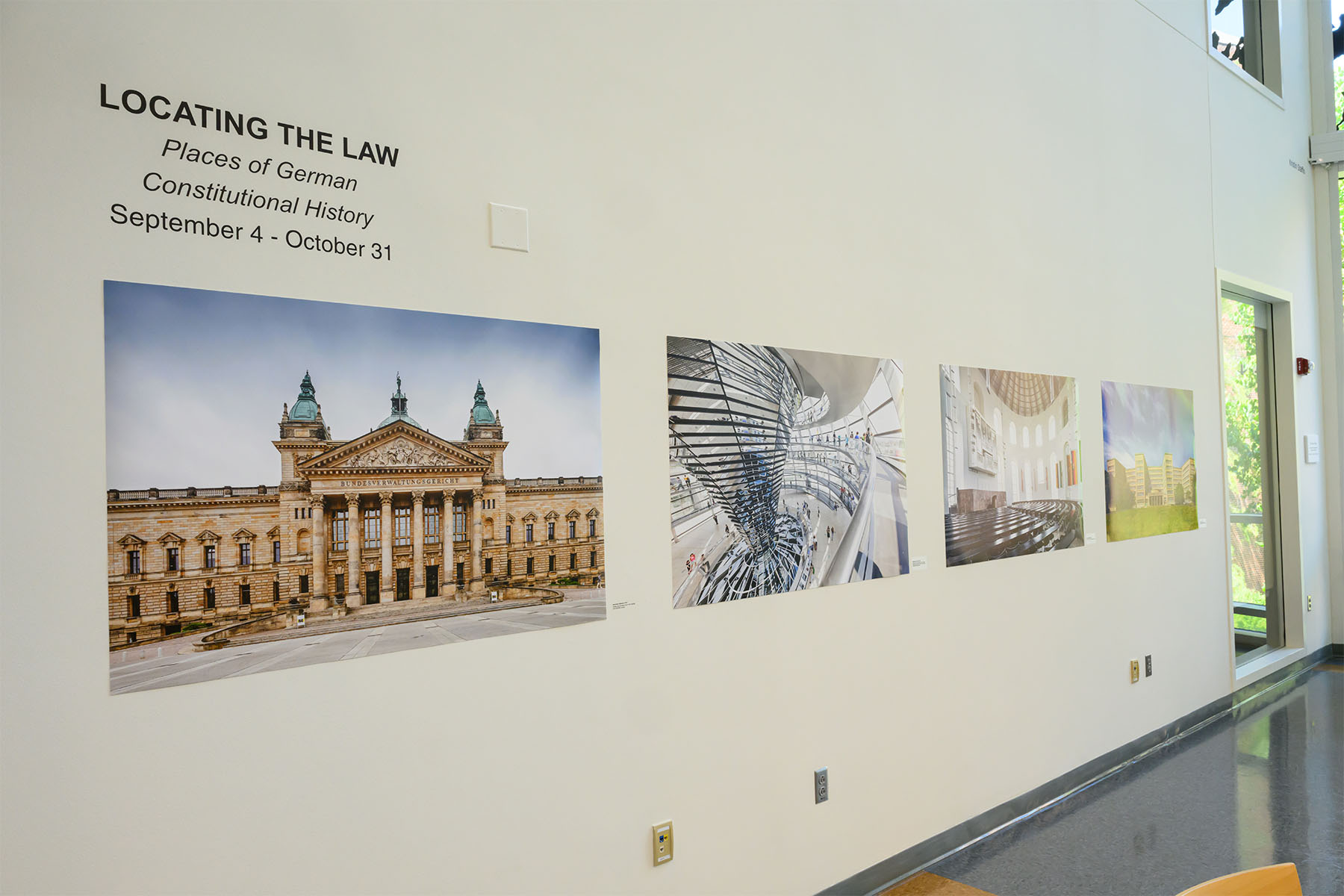Locating the Law exhibition