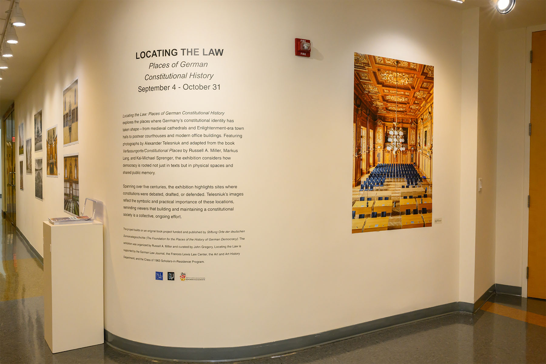 Locating the Law exhibition