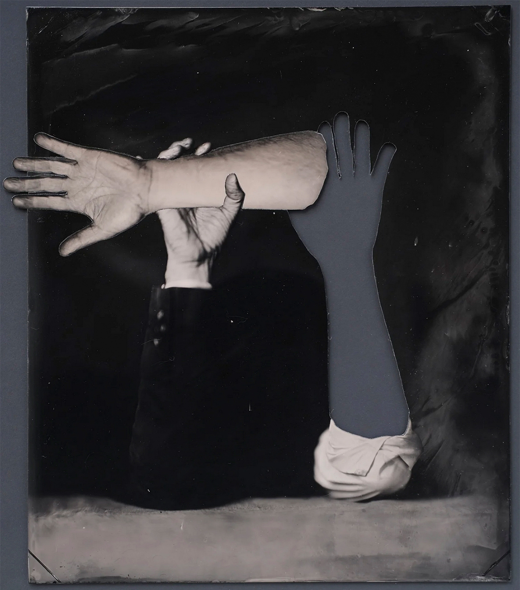 Dan Estabrook - The Thief - 2018 - cut tintype