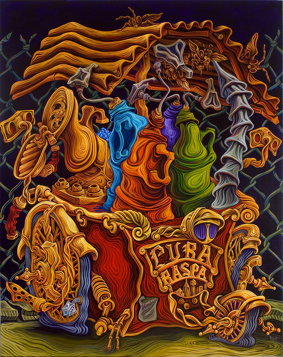 Rubio - Pura Raspa - 2007 - acrylic on canvas