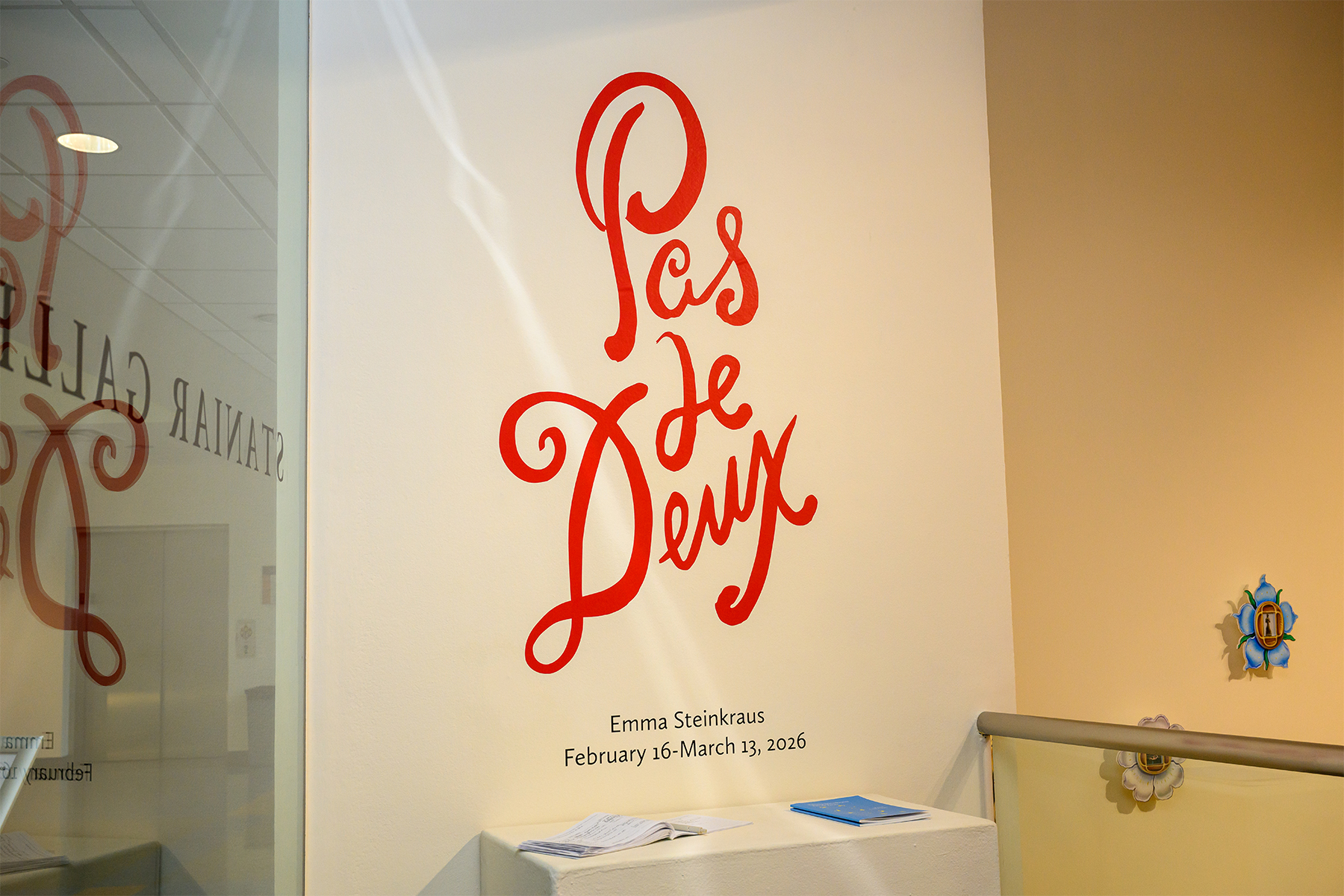 Emma Steinkraus exhibit