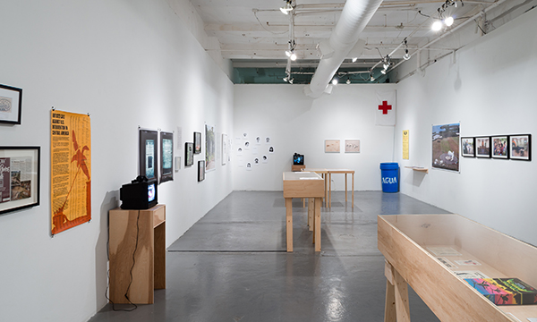 'Northern Triangle' installation at Blue Star Contemporary