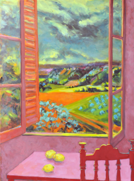 The Visitor, 2006, oil on canvas