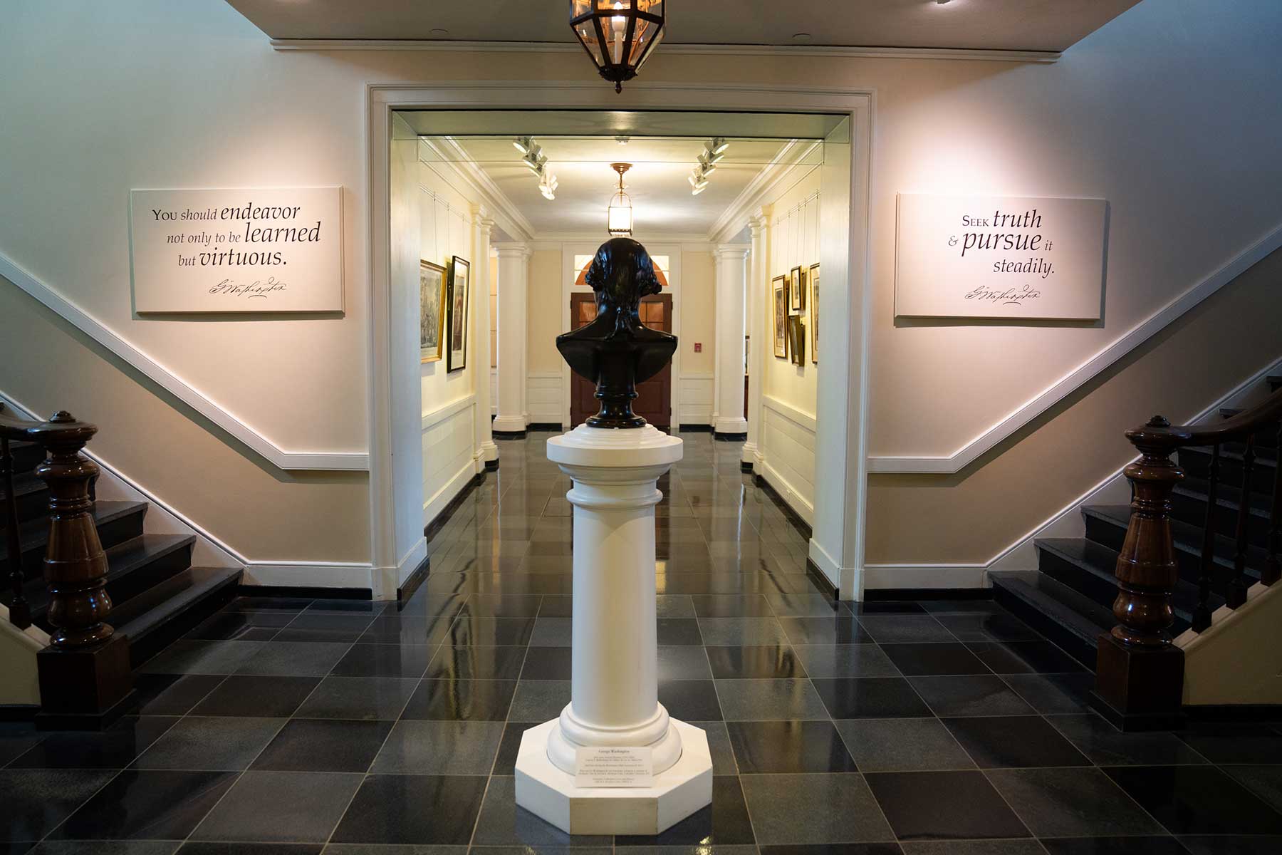 Washington Hall Galleries north entry
