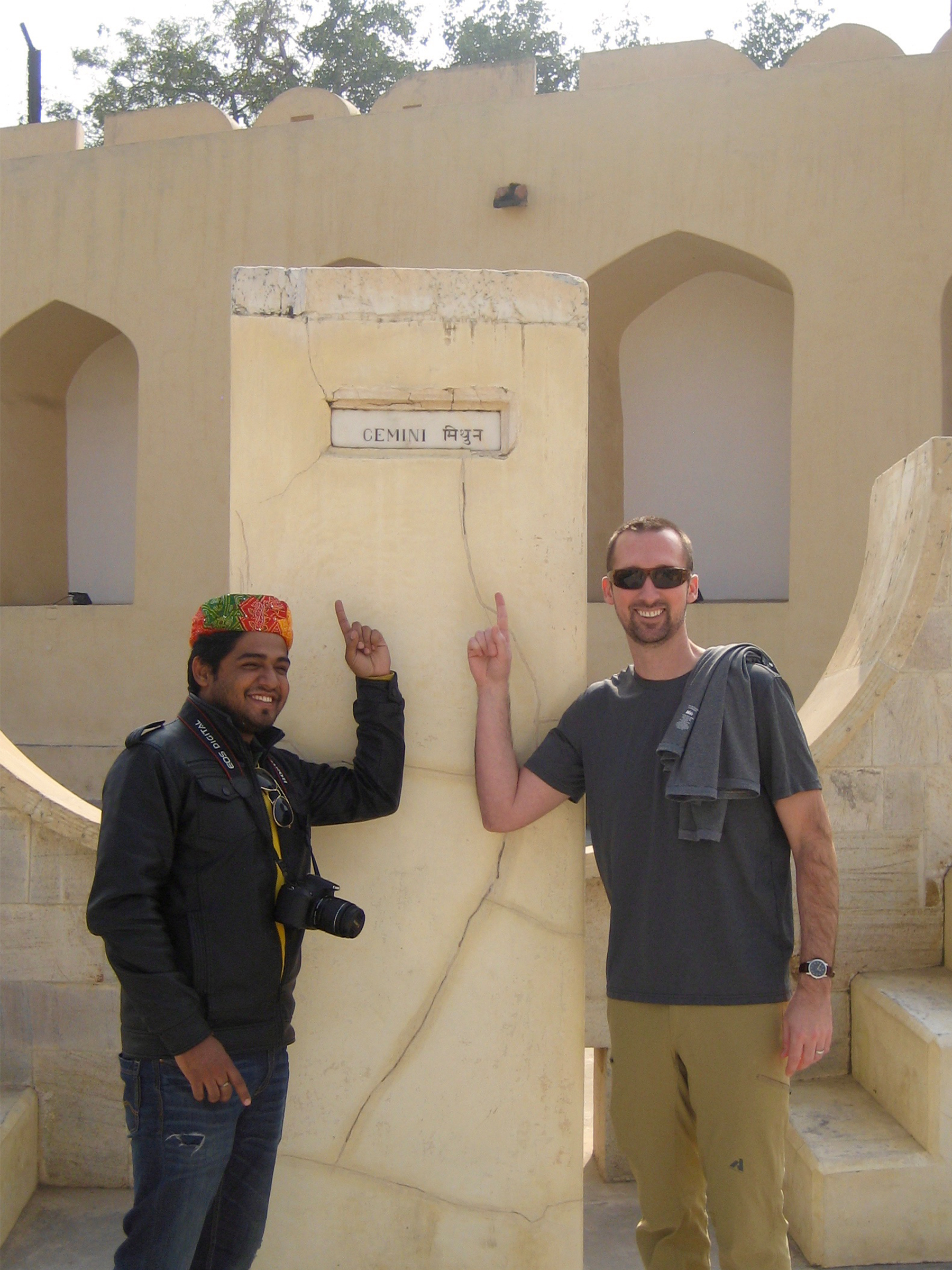 Stu Gray in Jantar Mantar, Jaipur