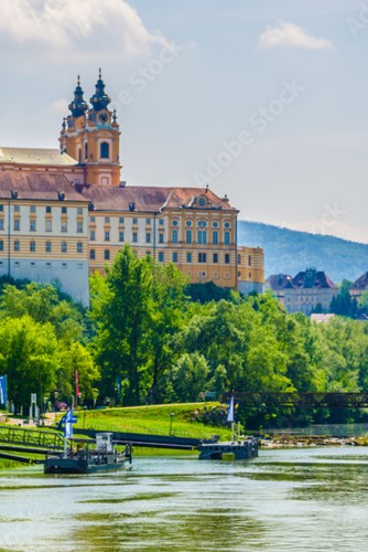 Image of the Melk Abbey in Austria