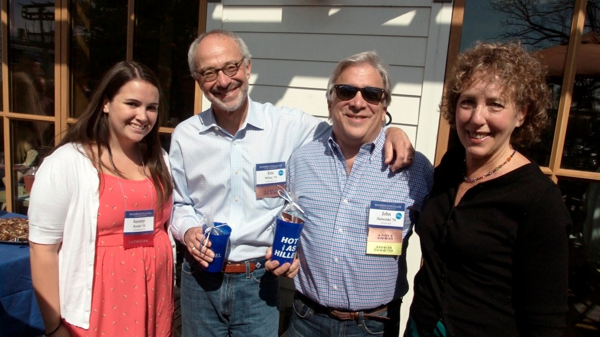 Attendees at the Hillel Brunch during Alumni Weekend