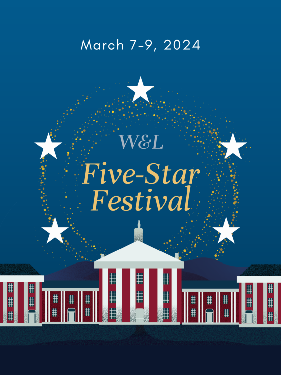 Image promoting Five-Star Festival on March 7-9, 2024