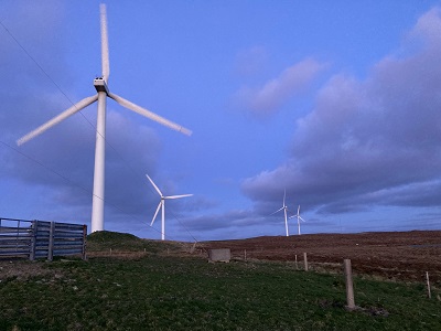 Windmills in Scotland
