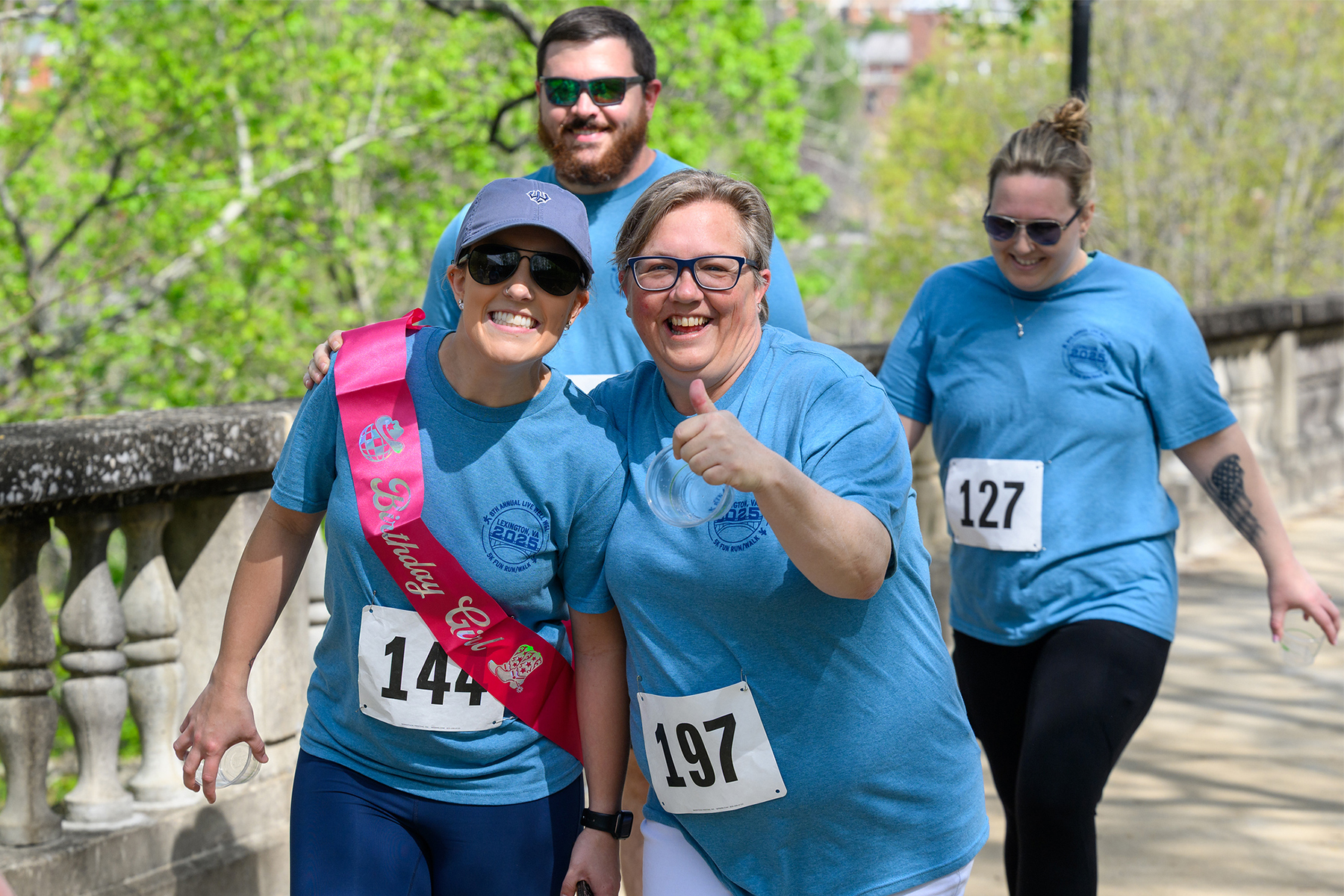 W&L staff participate in the Live Well 5K