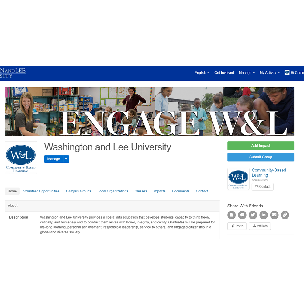 Share Volunteer Opportunities