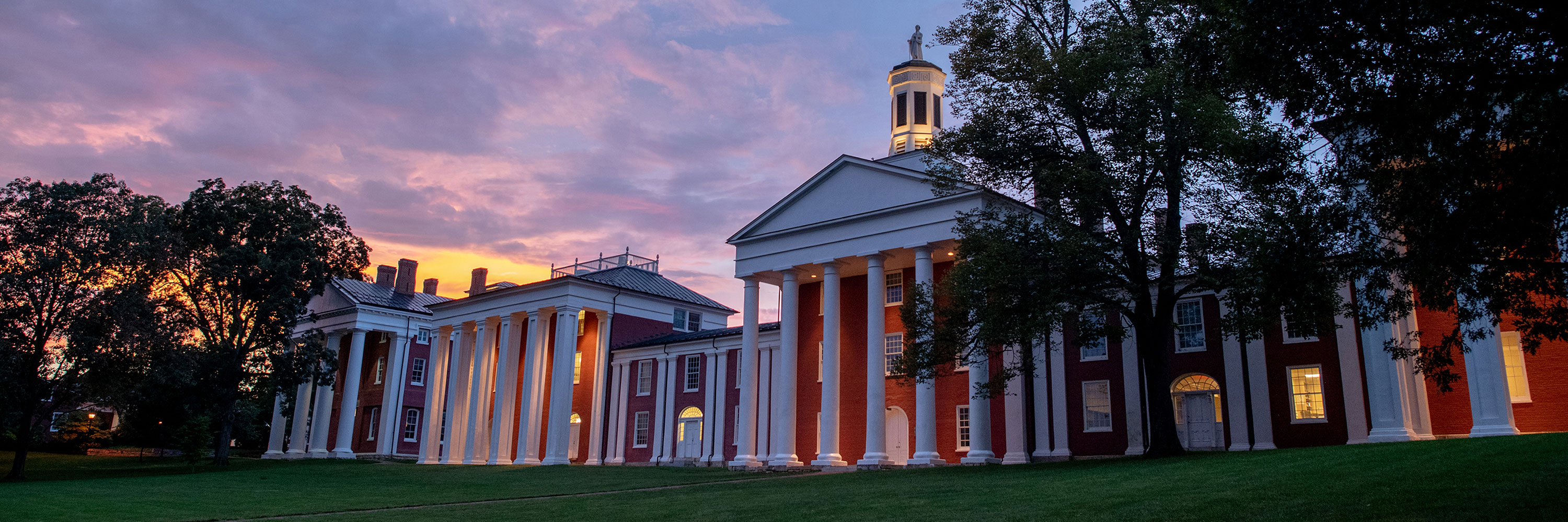 The Colonnade in the evening