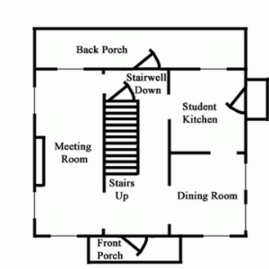 Outing Club house floor plan