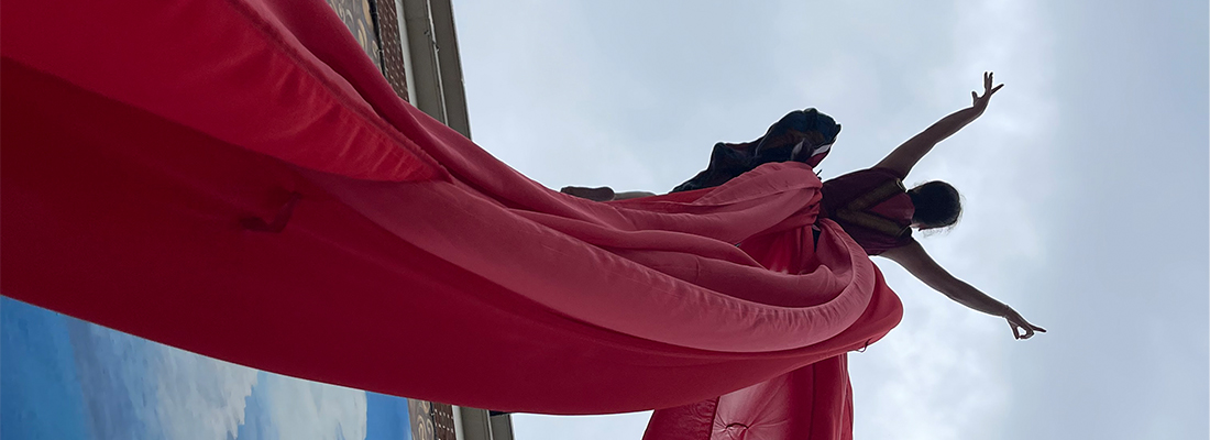 Aerial dancer