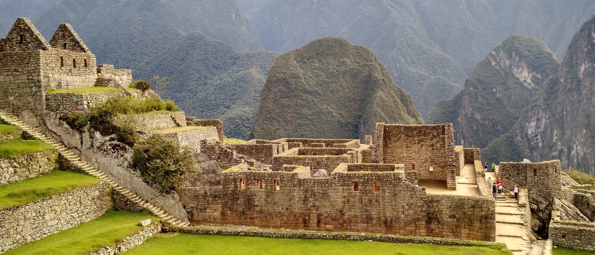 Banner image of Machu Picchu promoting the Secrets of Peru travel program