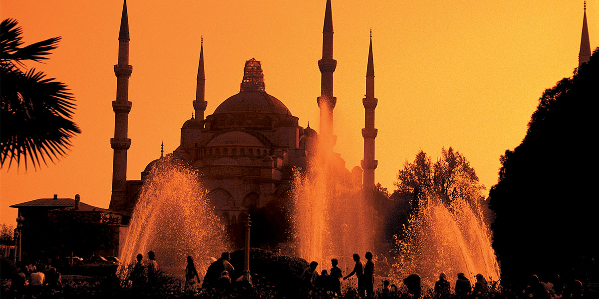 Sunset in Istanbul