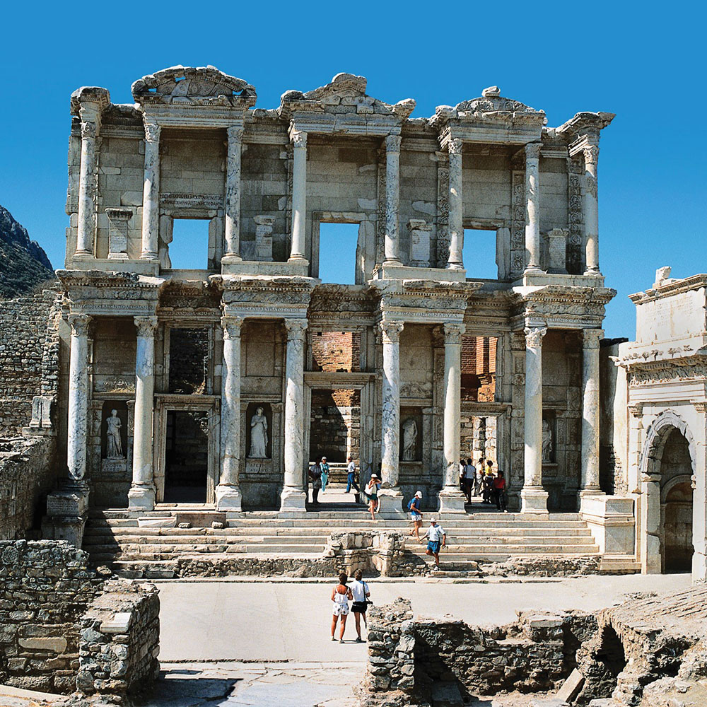 Library at Ephesus in Turkey