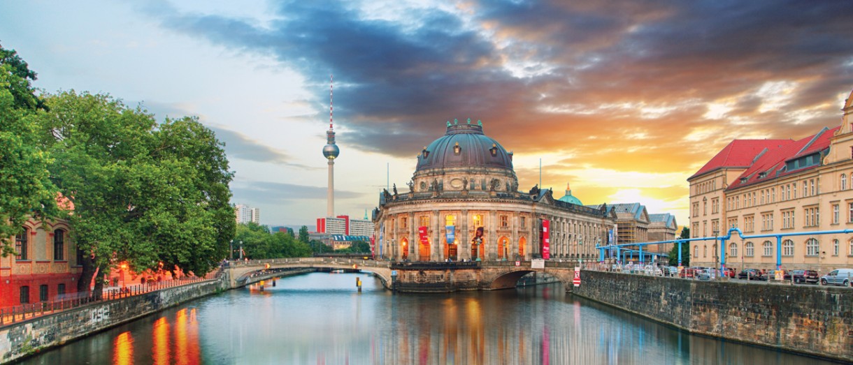 Banner image of Berlin promoting the Lifelong Learning Travel Programs