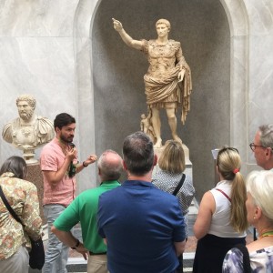 An image of a Travel Program group in Rome