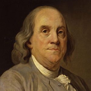 A photo of Benjamin Franklin