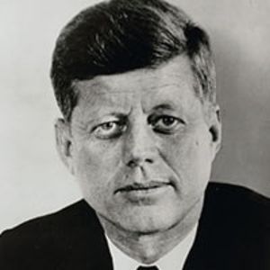 A photo of John Fitzgerald Kennedy