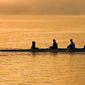 Image of individuals in a boat