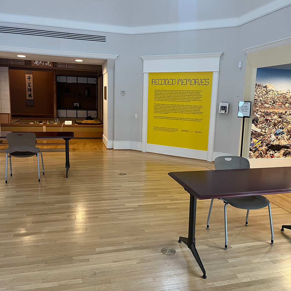 Desks and chairs in Watson Galleries