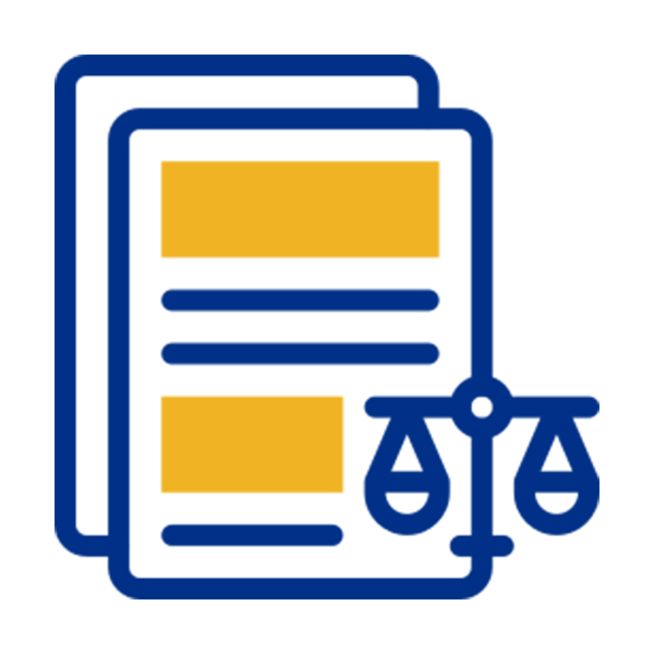 Icon of legal documents
