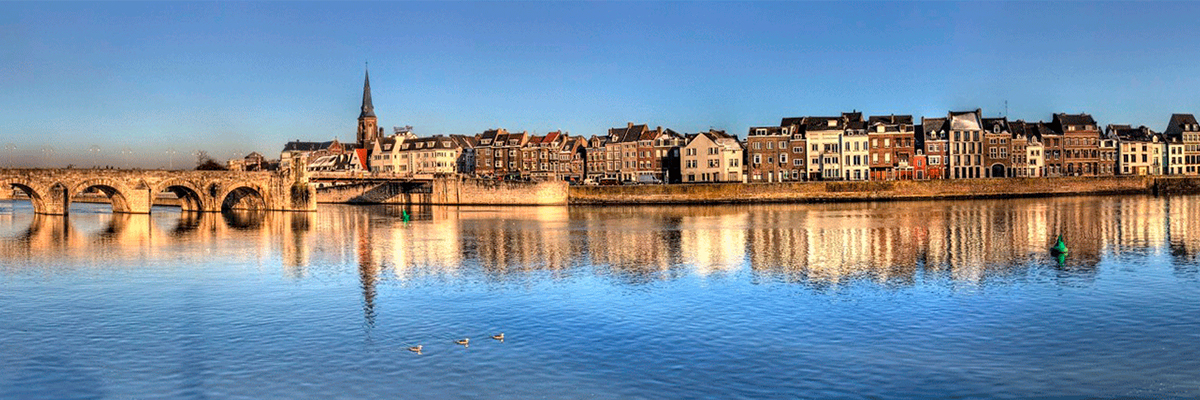 Photo of a town in the Netherlands. 