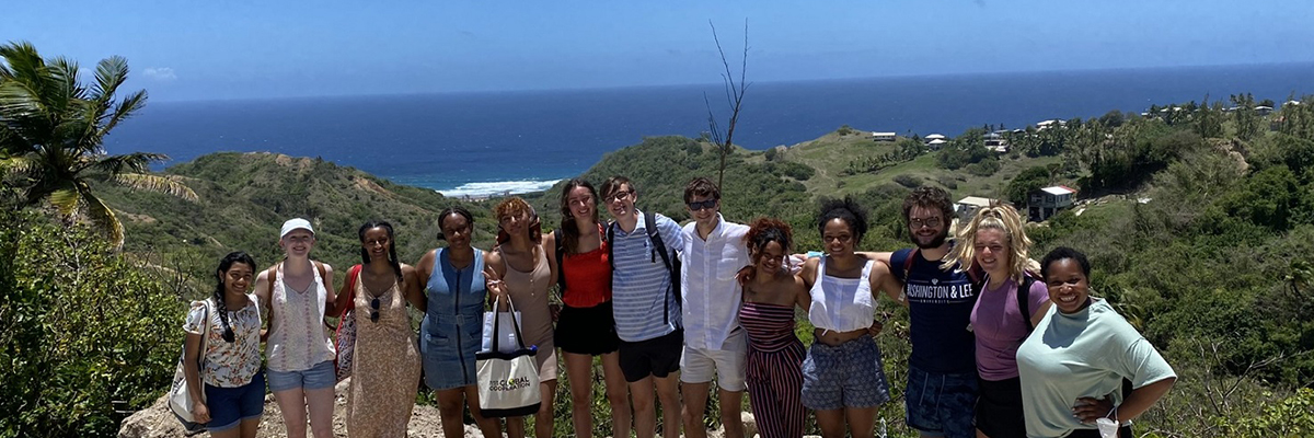 Image of students in Barbados.