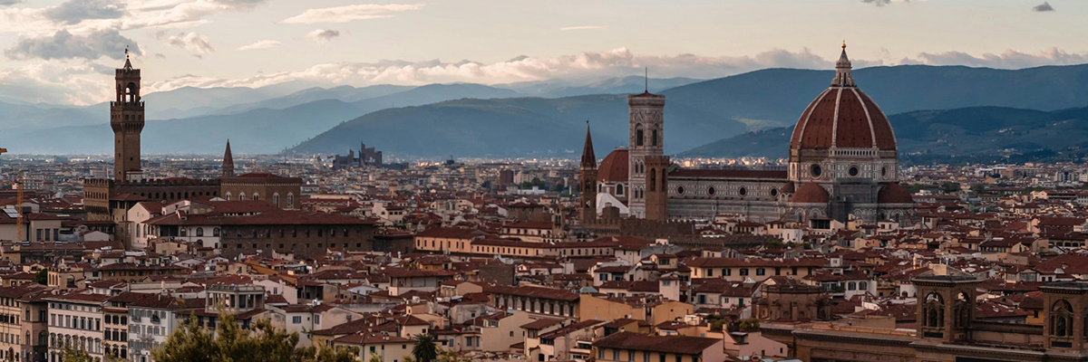 Image of Florence, Italy. 