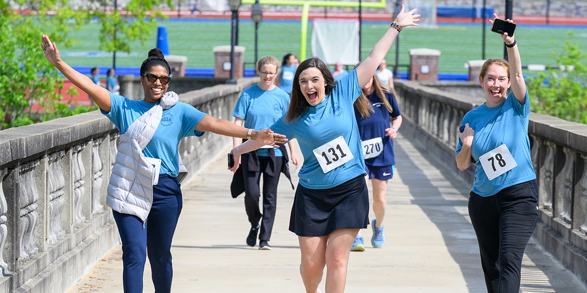 W&L staff participate in the Live Well 5K