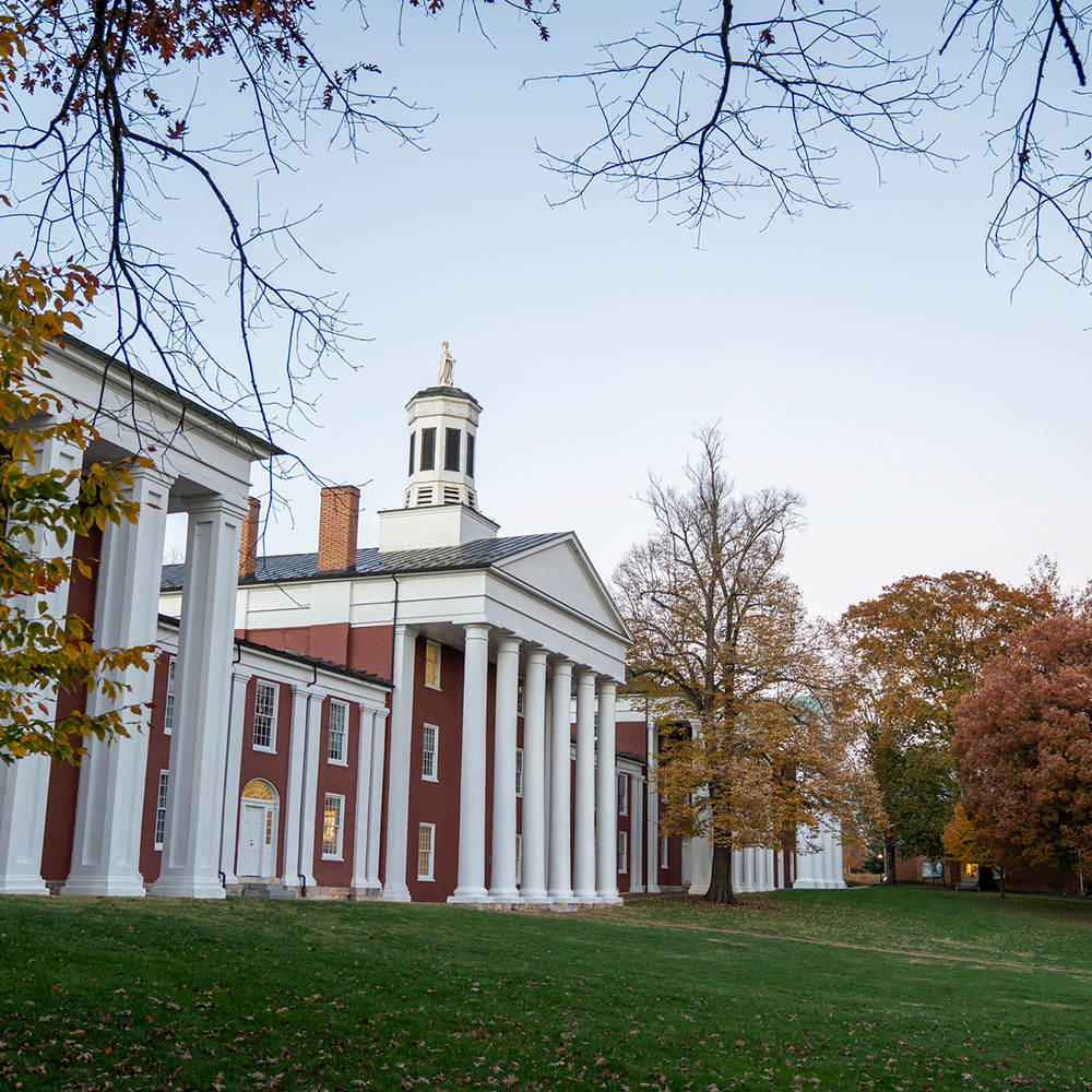 Washington Hall and the Colonnade
