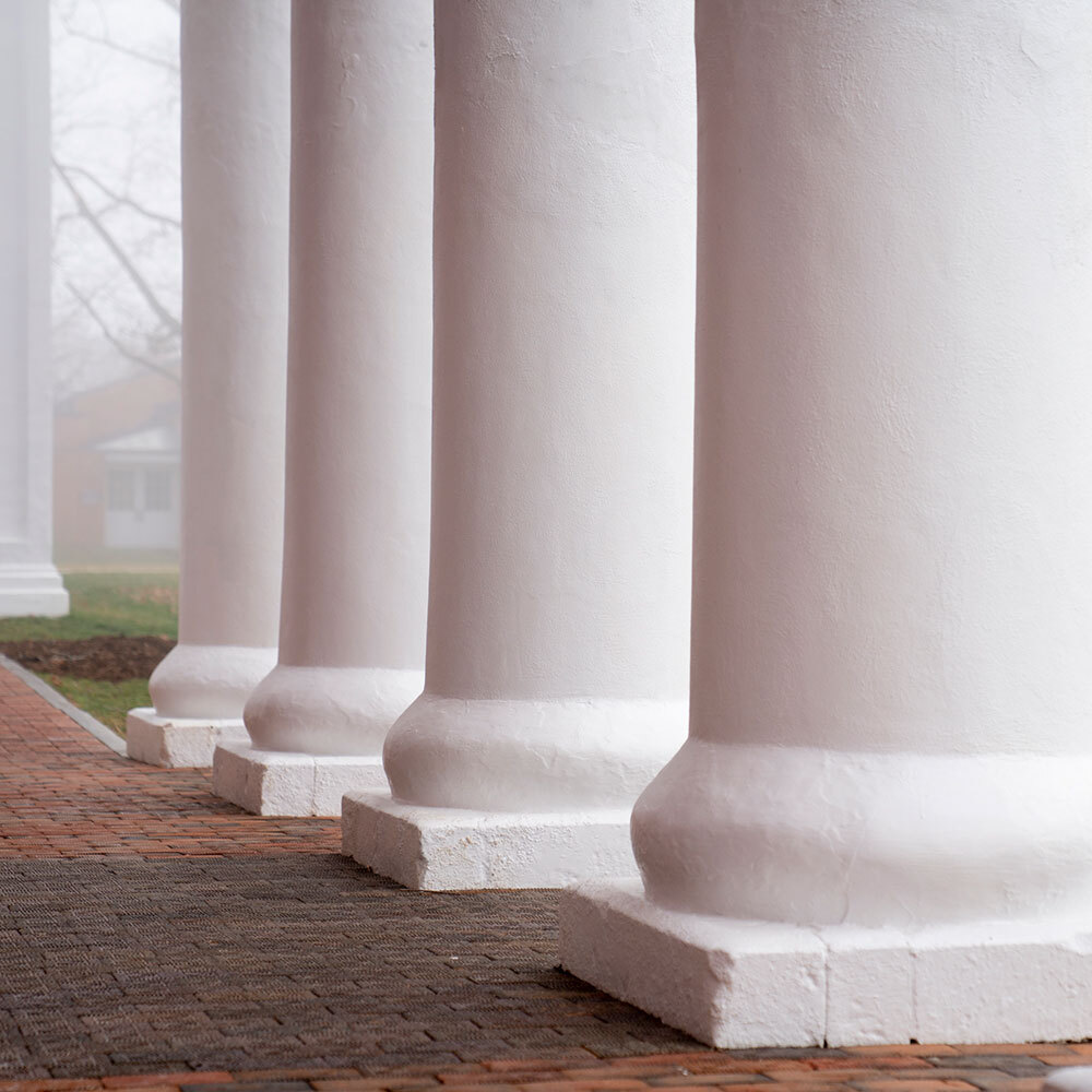 Washington Hall columns